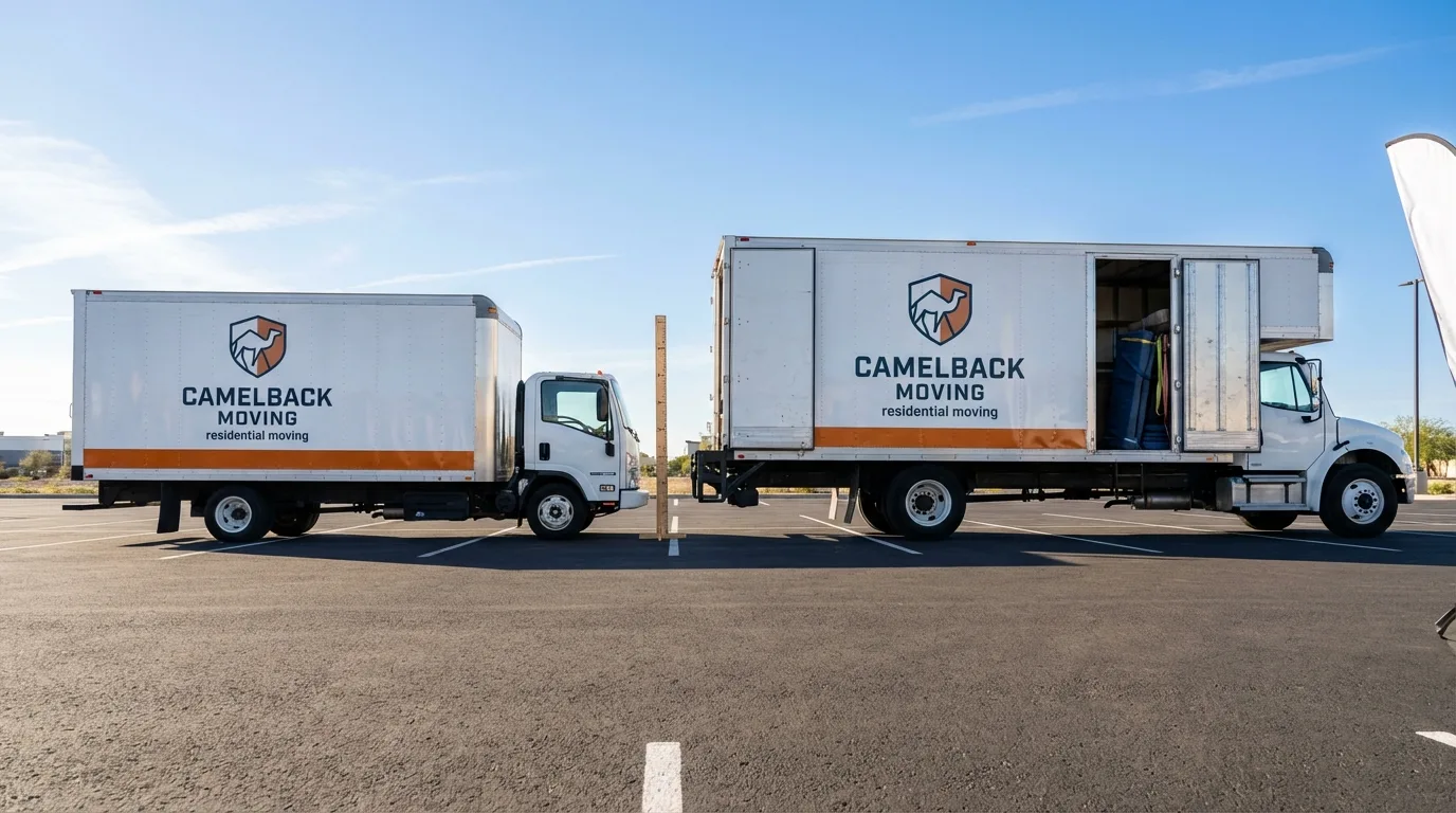 Moving truck size capacity guide in Kingston Springs